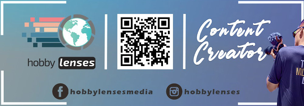 Banner Ad for Hobby Lenses content creator
