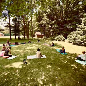yoga meditation circle